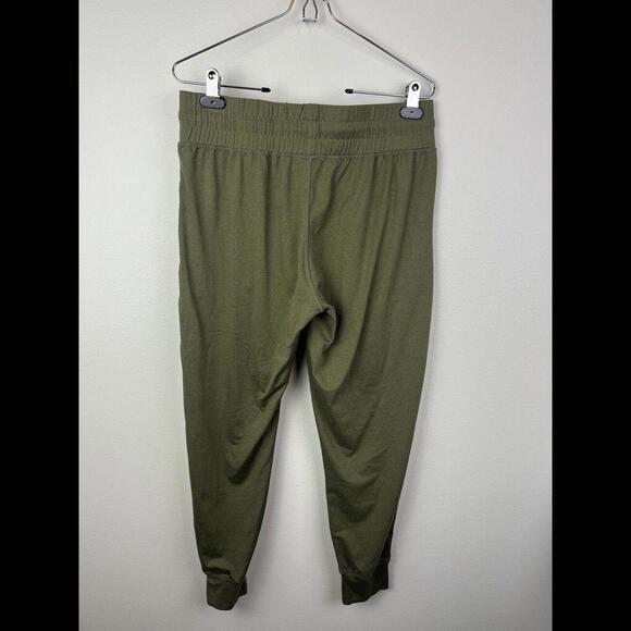 Senita Athletics Easy Going Joggers Olive Green Drawstring Pockets ~ Size M - Picture 5 of 8